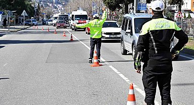 Ordu'da bir haftada 20 binden fazla araç ve sürücüsü denetlendi