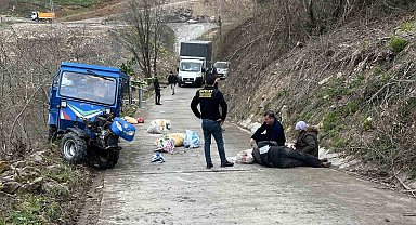 Ordu'da patpat kazası: 1'i ağır 2 yaralı