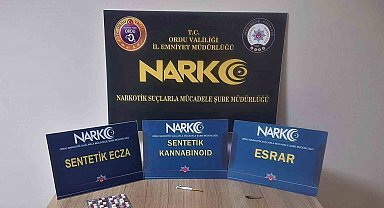 Ordu'da uyuşturucu operasyonlarında 4 tutuklama