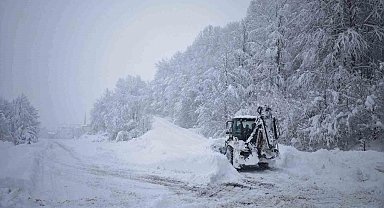 Ordu'nun 13 ilçesinde eğitime kar engeli