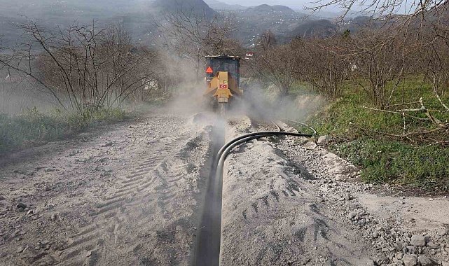 Ordu'nun içme suyu altyapısı güçlendiriliyor
