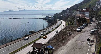 Ordu'ya yeni bir seyir terası kazandırılıyor