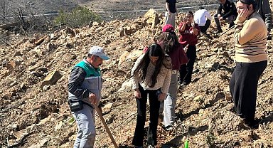 Orman Haftası'nda fidanlar toprakla buluştu