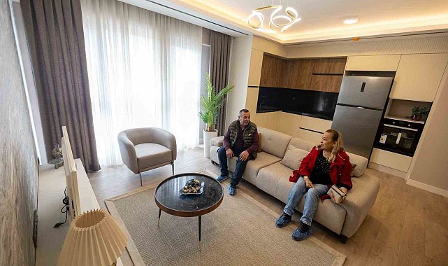 Örnekköy'deki kentsel dönüşümde anahtar teslim zamanı