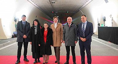 Orta Avrupa'nın en önemli ulaşım projelerinin başında gelen Karavanke Tüneli açıldı
