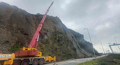 Örümcek adamlar yamaçları çelik ağlarla örüyor