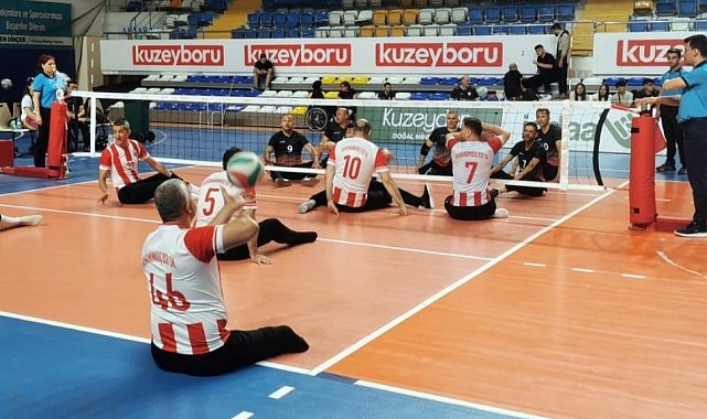 Oturarak Voleybol Süper Lig'inde Büyükşehir Belediyespor rüzgârı