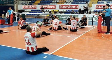 Oturarak Voleybol Süper Lig'inde Büyükşehir Belediyespor rüzgârı