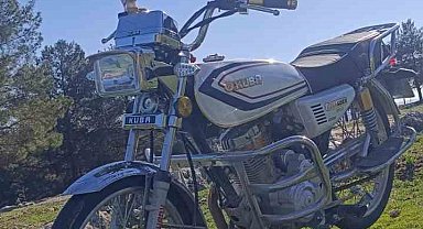 Park halindeki motosiklet çalındı