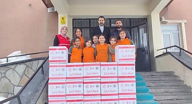 Patnos'ta "Bir sınıf bir koli projesi" etkinliği