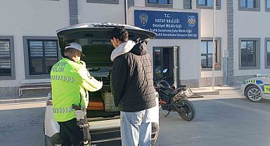 Paylaşım yapmak için trafiği tehlikeye atan sürücüye 46 bin TL ceza uygulandı