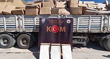Polis piyasa değeri yaklaşık 8 milyon TL olan makaron ele geçirdi