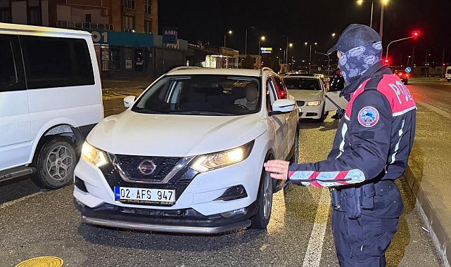 Polislerden sıkı denetim