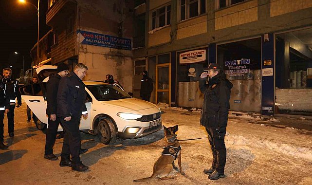 Polisten "Narko Alan" operasyonu