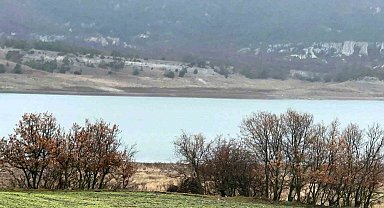 Porsuk Barajı kış yağışlarıyla canlandı
