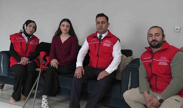 Protez bekleyen Tatvanlı Şevin'e Fatma Şahin'den destek