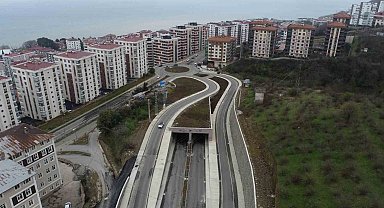 Pulathane Bulvarı'nda yol yapım çalışmaları sürüyor