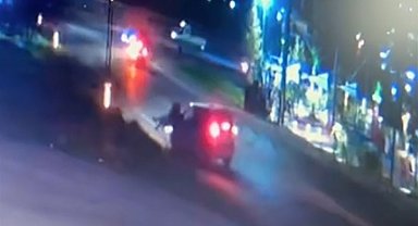 "İftira" demişti, görüntüler ortaya çıktı: Eski eşini ve oğlunu böyle ezdi