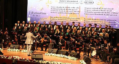 "Tasavvuf Müziği Konseri" dinleyicilerden yoğun ilgi gördü