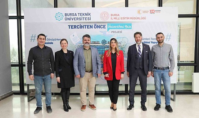"Tercihten Önce Üniversiteni Yaşa" projesi özel lise öğrencilerini ağırlıyor