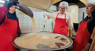 Ramazan geleneği 'Susamlı helva' tezgahlarda