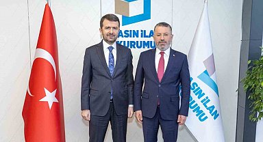 Rektör Kırışık, BİK Genel Müdürü Abdulkadir Çay ile bir araya geldi