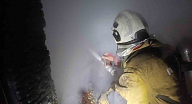 Reyhanlı'da ev yangını