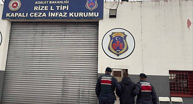 Rize'de uyuşturucu hükümlüsü yakalandı