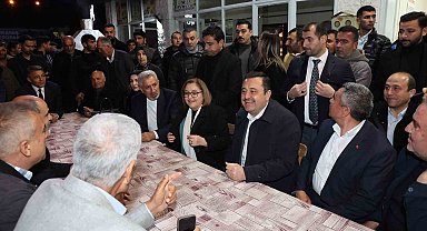 Şahin, Karkamış'ta vatandaşlarla iftarda buluştu
