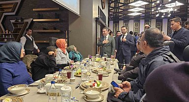 Şahin'den AK Parti Gaziantep Milletvekili Bünyamin Bozgeyik'e teşekkür
