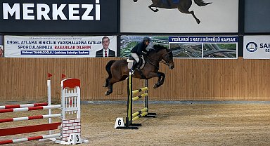 Şahinbey'de engel atlama heyecanı