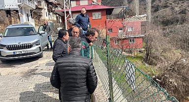 Saimbeyli'de dere ıslahı çalışmaları için saha incelemeleri gerçekleştirildi