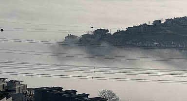 Sakarya güne sisle uyandı, görüş mesafesi 10 metreye kadar düştü