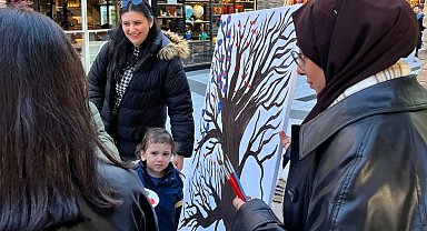 Sakaryalı kadınlar tuval başında buluştu