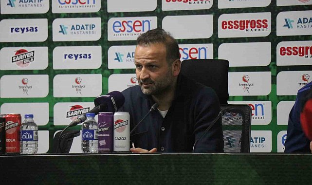 Sakaryaspor - Vanspor FK maçının ardından