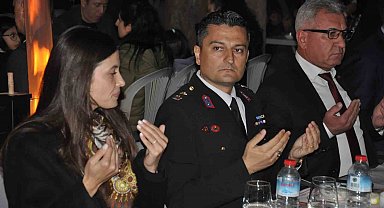 Salihli jandarma, şehit aileleri ve gazileri iftar sofrasında ağırladı