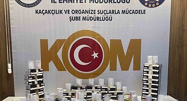 Samsun'da 10 bin 980 doldurulmuş makaron ele geçirildi