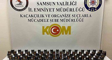Samsun'da 2 bin 120 makaron ele geçirildi