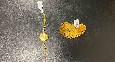 Samsun'da 2 kız kardeş kuyumcudan çalınan 500 bin liralık altınları satarken yakalandı