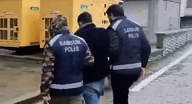 Samsun'da 9 yıl 5 ay 10 gün hapis cezası bulunan şahıs yakalandı
