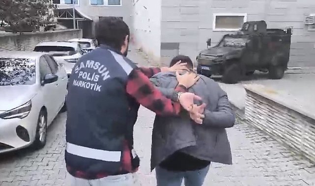 Samsun'da 9,5 yıl hapis cezası bulunan şahıs yakalandı
