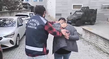 Samsun'da 9,5 yıl hapis cezası bulunan şahıs yakalandı