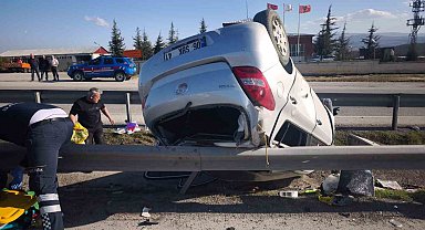 Samsun'da iki otomobil çarpıştı: 3 yaralı