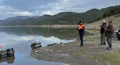 Samsun'da kurallara uymayan amatör balıkçılara ceza