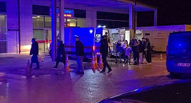 Samsun'da otomobil ormanlık alana yuvarlandı: 7 yaralı