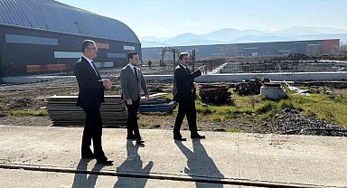 Samsun'da sanayi ve lojistik yatırımlarına yakın takip