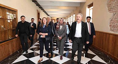 Sanat Melikgazi Kayseri Kent Konseyi'ni ağırladı