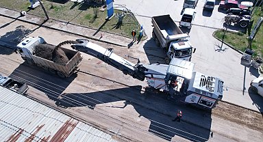 Sanayi sitesinin 10 yıllık yol sorunu bitiyor