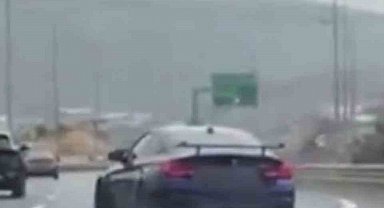 Sancaktepe'de sosyal medyada tehlikeli sürüş anını paylaşan sürücünün ehliyetine el konuldu