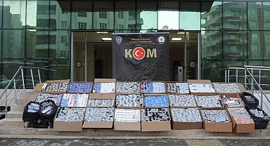 Şanlıurfa'da 30 bin paket kaçak sigara ele geçirildi